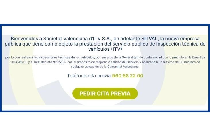 cancelar cita previa ITV Vara de Quart